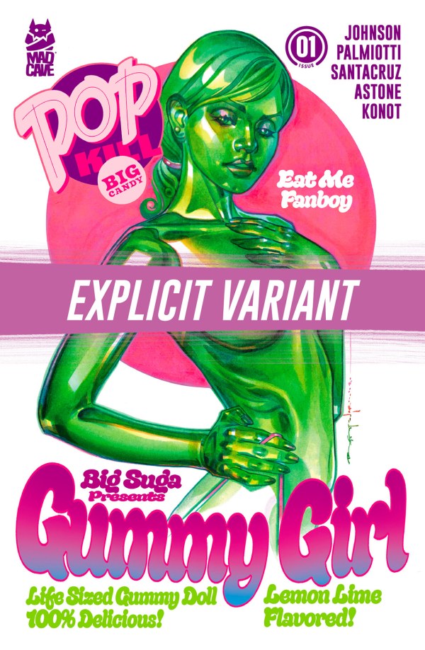 Pop Kill: Big Candy #1 Cover G Brian Stelfreeze Black Bag Variant