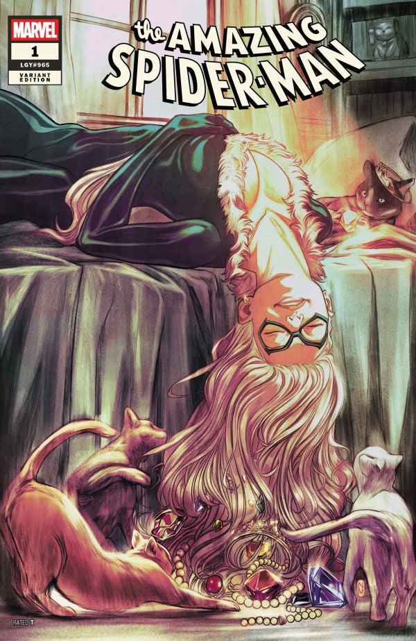 The Amazing Spider-Man #1 Nimit Malavia Black Cat Variant
