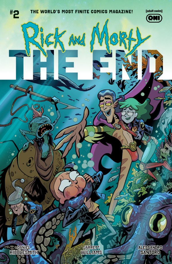 Rick and Morty: The End #2 Cover B Troy Little Variant