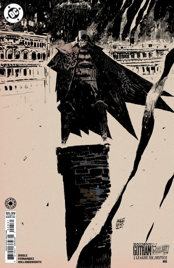 Batman: Gotham by Gaslight – A League for Justice #5 Cover B Ashley Wood Variant