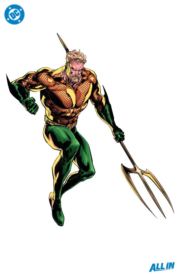 Aquaman #1 Cover H Fico Ossio All In Foil Virgin Variant