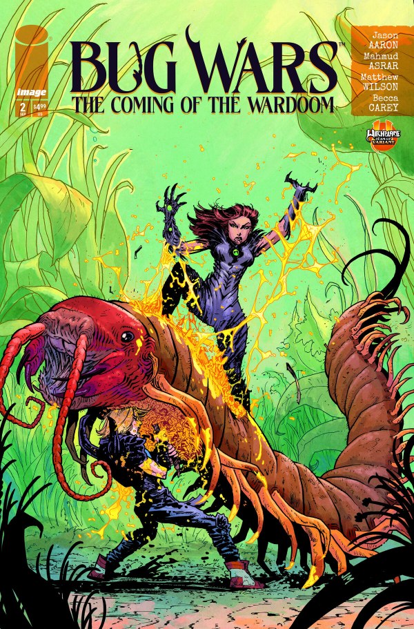 Bug Wars: The Coming of The Wardoom #2 Cover C Justin Mason Witchblade Team Up Variant