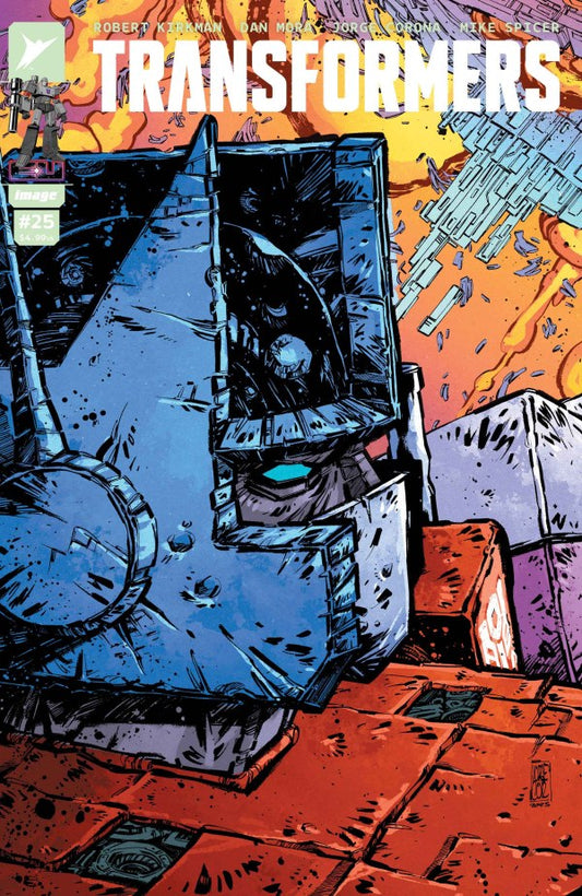 Transformers #25 Cover C 1:10 Jorge Corona Connecting Variant