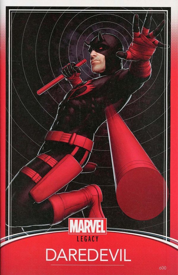 Daredevil #600 John Tyler Christopher Trading Card Variant (2018)