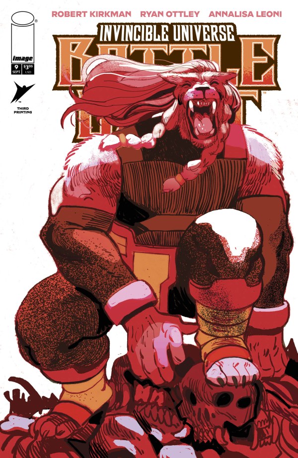 Invincible Universe: Battle Beast #9 3rd Printing Dillon Snook