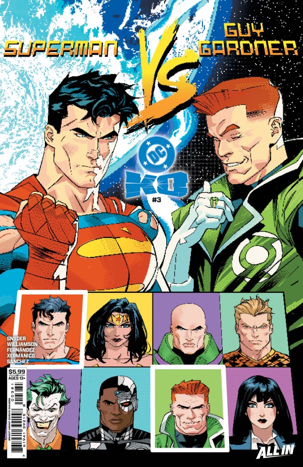 DC K.O. #3 Cover G Dan Mora Bracket Variant