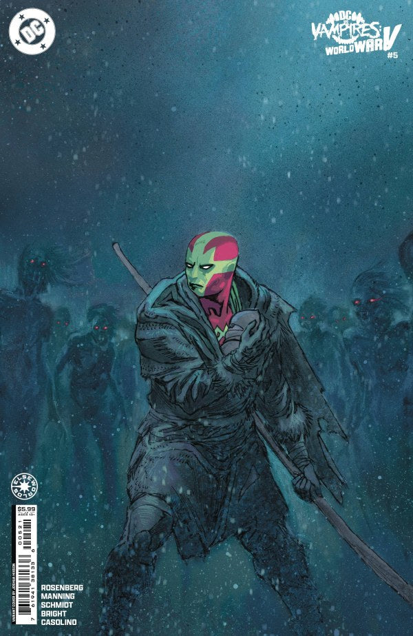 DC vs. Vampires: World War V #5 Cover B Josh Hixson