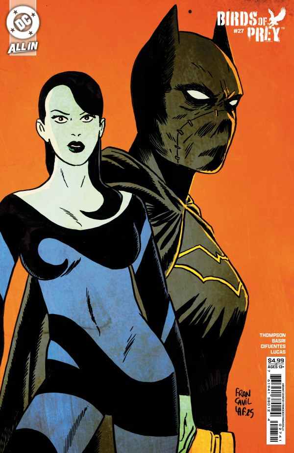 Birds of Prey #27 Cover D Francesco Francavilla Variant