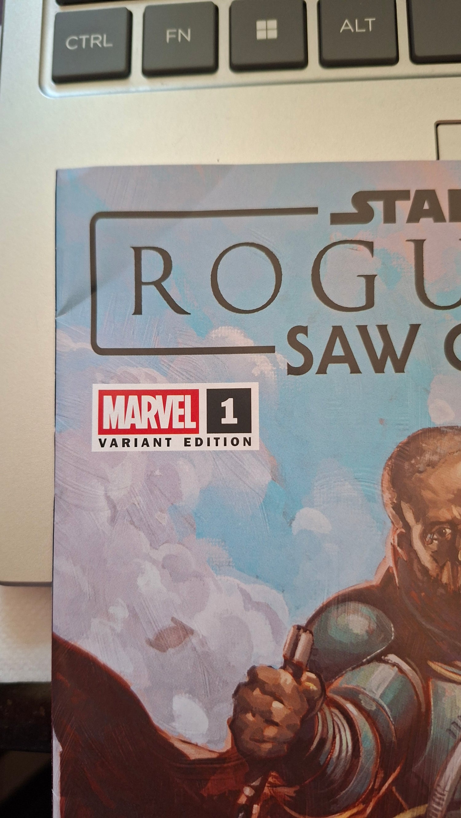Star Wars: Rogue One – Saw Gerrera #1 Ben Harvey Variant (SlightlyBent)