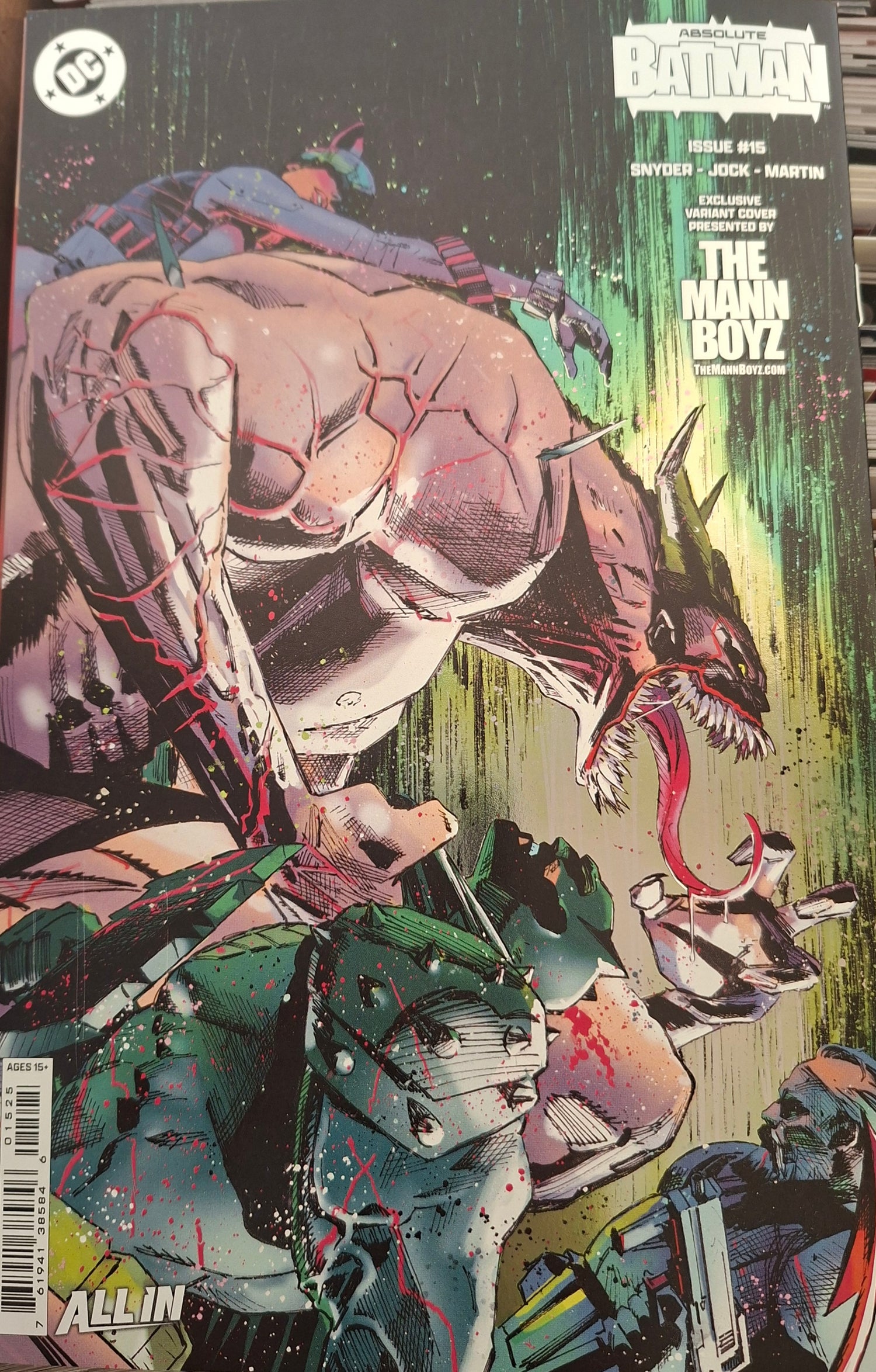 Absolute Batman #15 Whatnot Clay Mann Variant (Signed By: Clay Mann & Scott Snyder)
