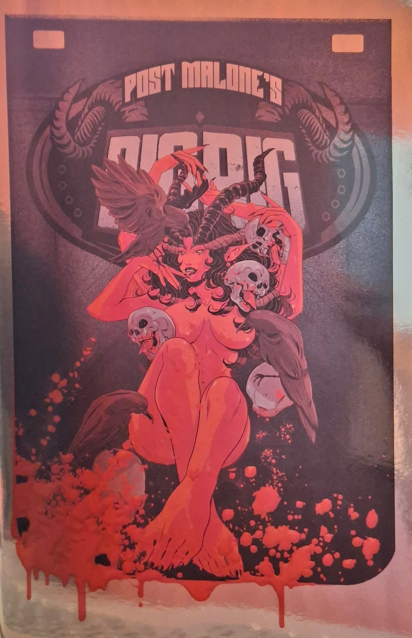 Post Malone's Big Rig #2 Luana Vecchio Foil Bundle Box Silver Variant