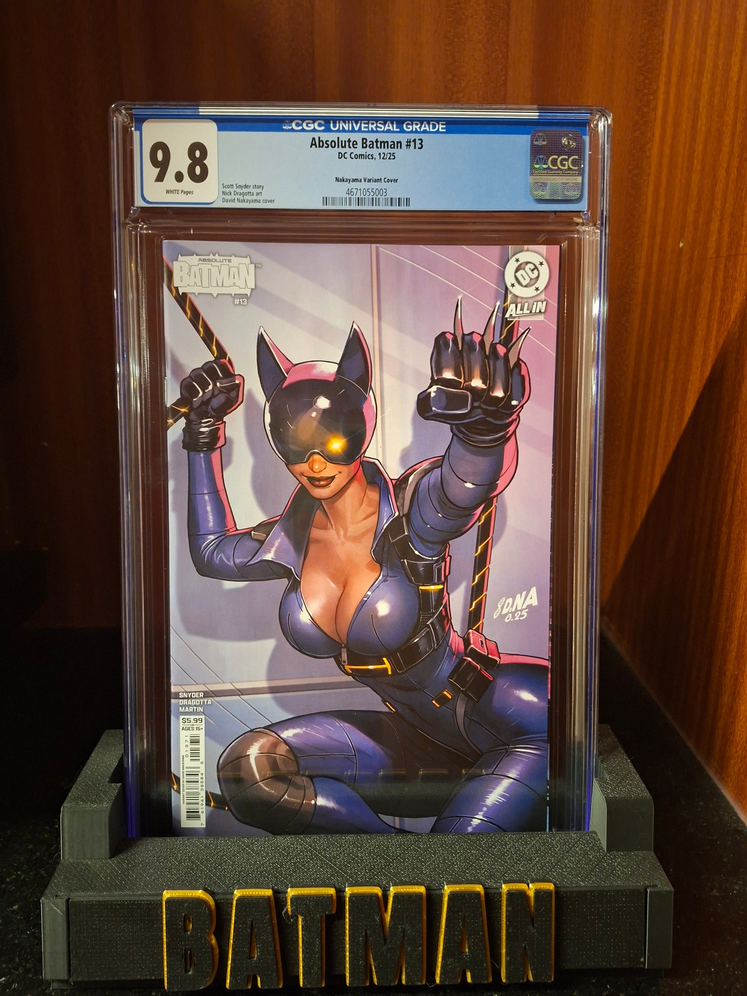 Absolute Batman #13 Cover D David Nakayama Variant CGC 9.8