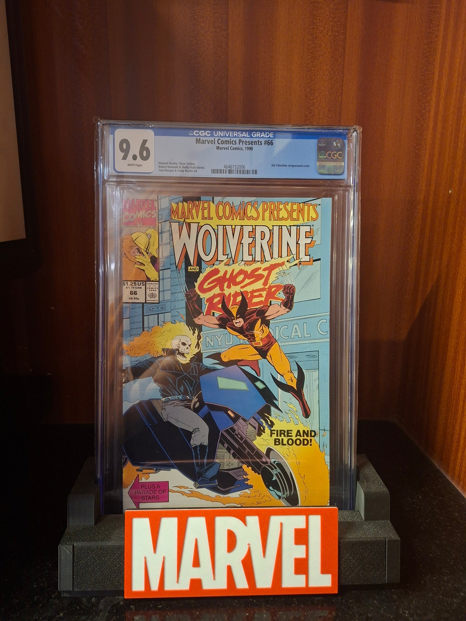 Marvel Comics Presents #66 CGC Graded 9.6