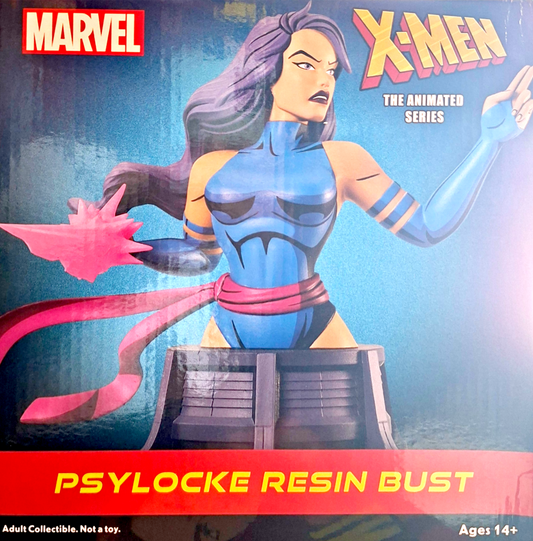 X-Men: The Animated Series - Psylocke Animated Mini Bust