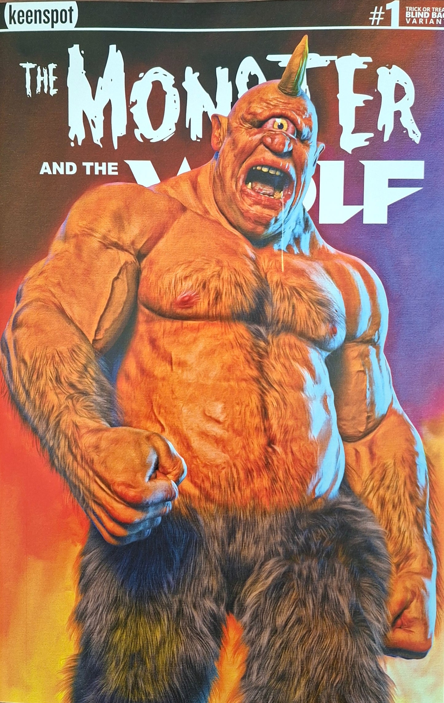 Mark Spears Monsters: The Monster and the Wolf #1 Mark Spears A21 & A51 Variant