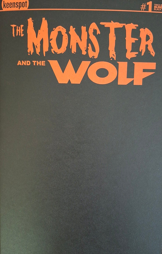 Mark Spears Monsters: The Monster and the Wolf #1 Mark Spears A77 Blank Sketch Variant