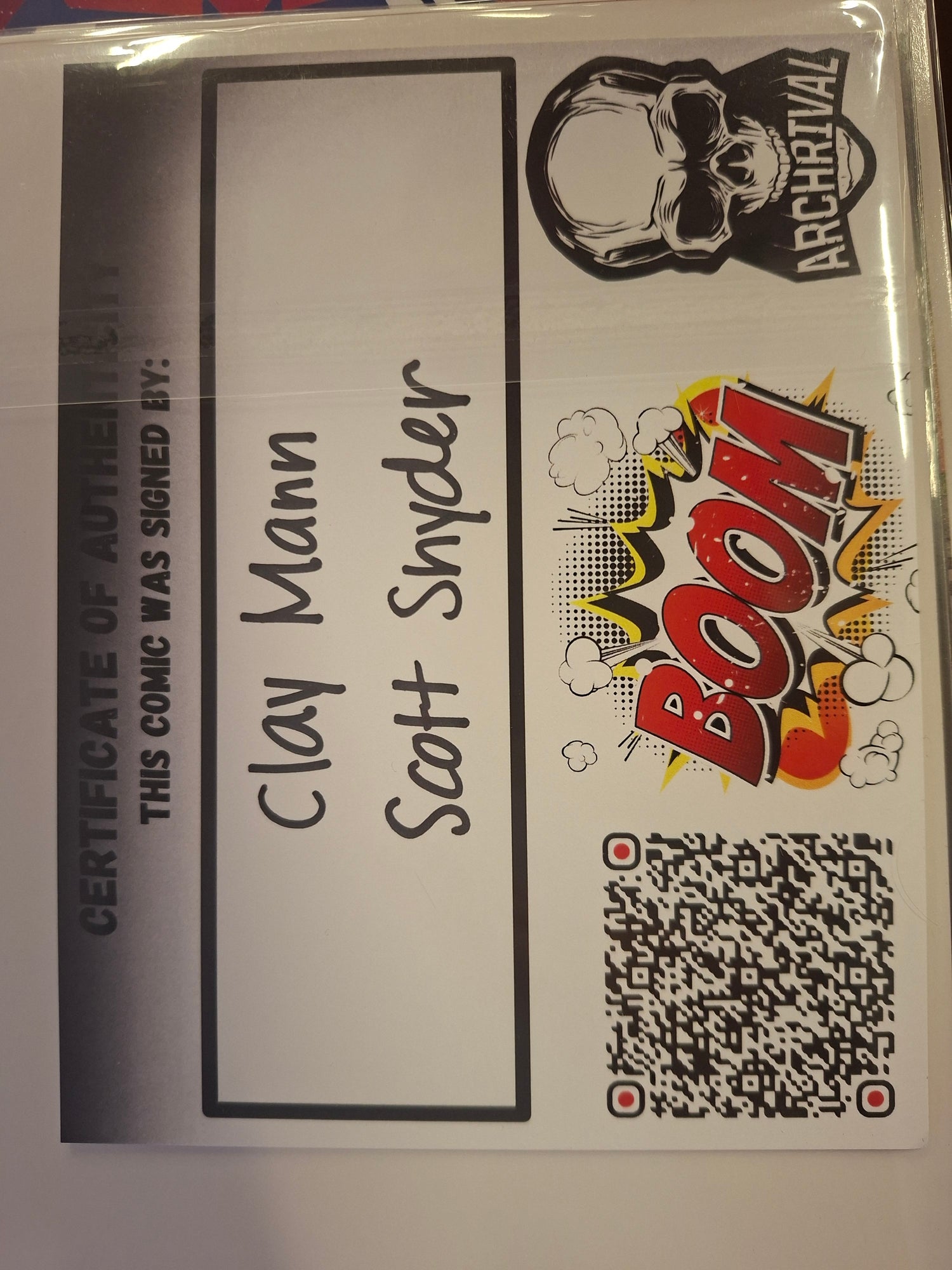Absolute Batman #15 Whatnot Clay Mann Variant (Signed By: Clay Mann & Scott Snyder)