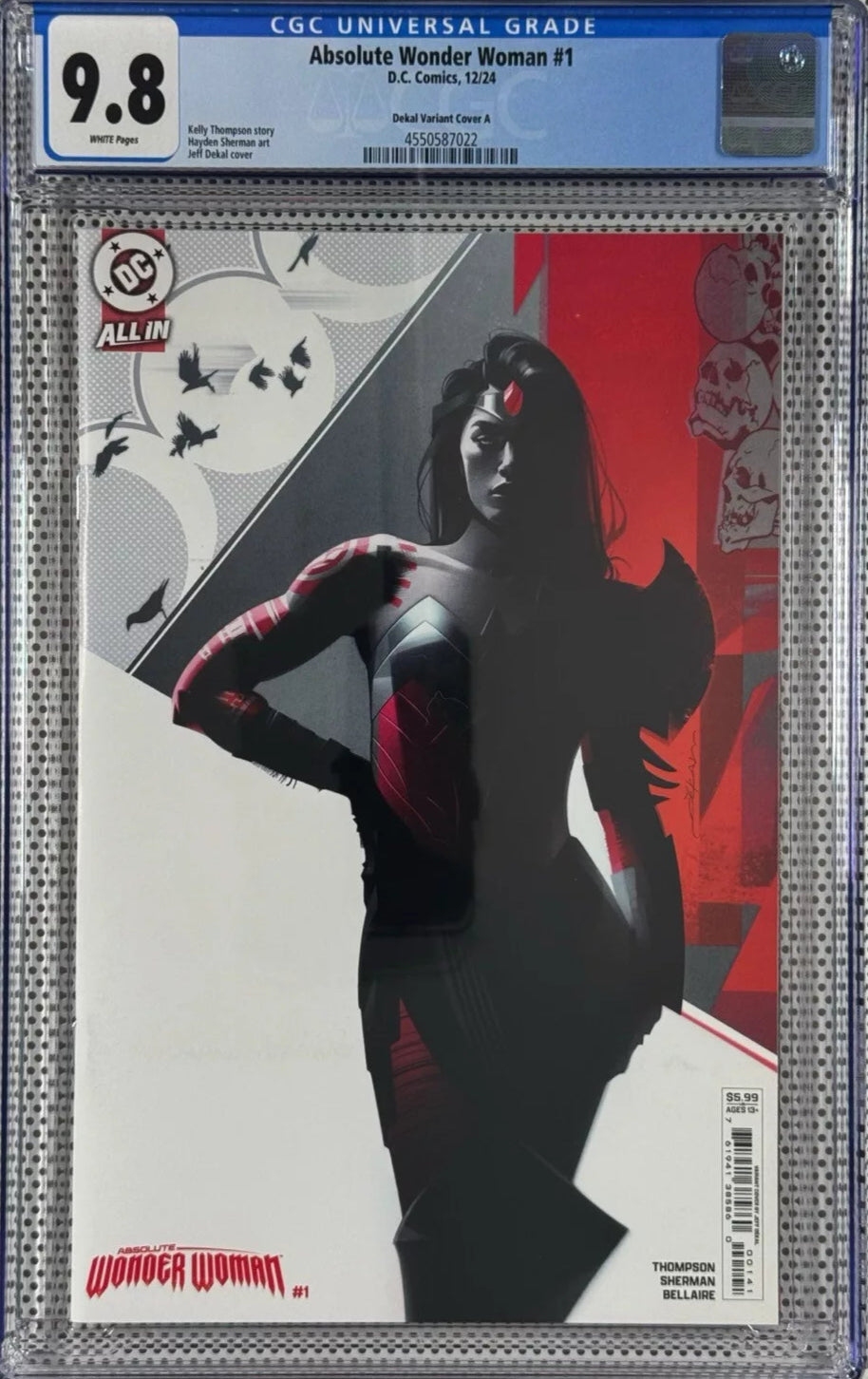 Absolute Wonder Wonder #1 2024 1st Print Jeff Dekal Variant Series 9.8