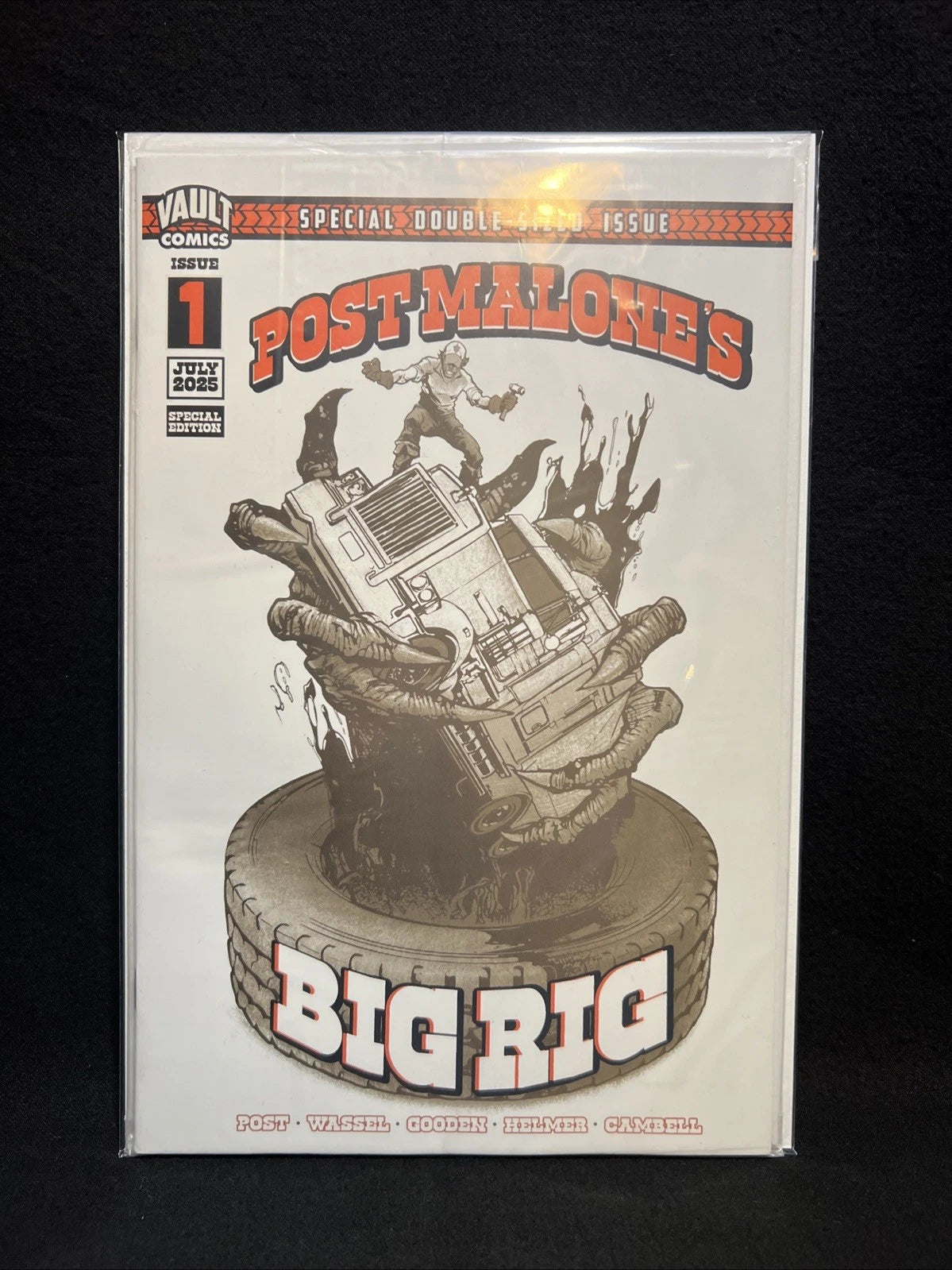 Post Malone's Big Rig #1 Special Tour Edition Blind Bag Bonus Box Variant 2025
