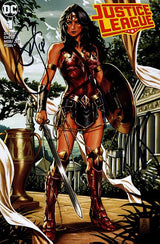 JUSTICE LEAGUE #1 CSA EXCLUSIVE VARIANT SIGNED BY SCOTT SNYDER AND MARK BROOKS