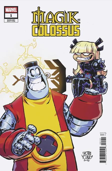 MAGIK AND COLOSSUS #1 SKOTTIE YOUNG VARIANT CGC GRADED 9.8