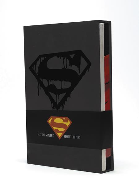 DEATH OF SUPERMAN ABSOLUTE EDITION HC BOOK MARKET EDITION