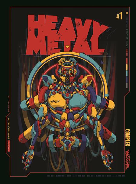 HEAVY METAL MAGAZINE #1 HC LIMITED EDITION