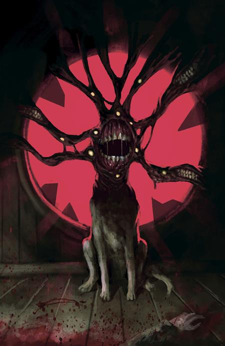 Excommunicated #3 Cover F Tyler Crook Extreme Black Barf Blood Bag Full Art Variant