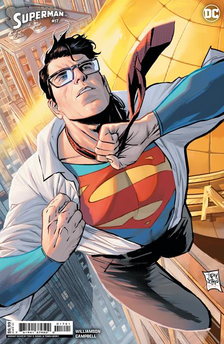 SUPERMAN #17 CVR B TONY S DANIEL