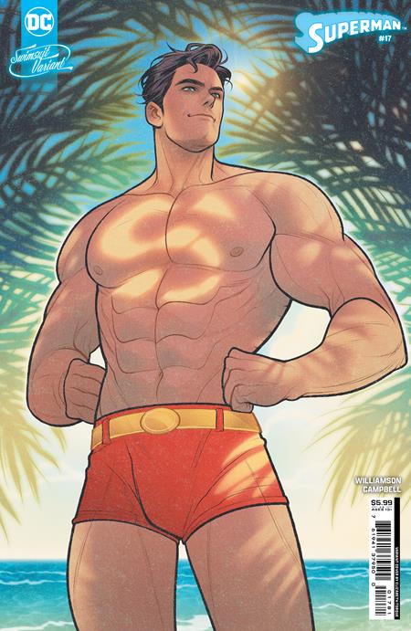 SUPERMAN #17 CVR F ELIZABETH TORQUE SWIMSUIT