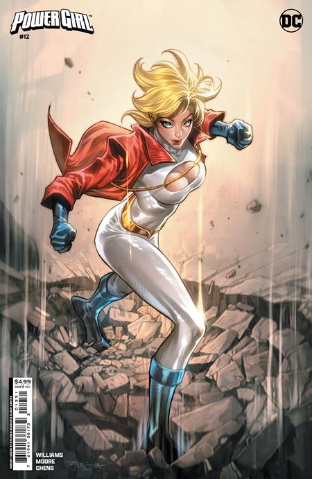 POWER GIRL #12 CVR C STEPHEN SEGOVIA CARD