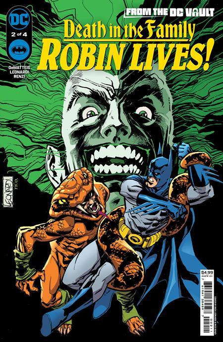 FROM THE DC VAULT DEATH IN THE FAMILY ROBIN LIVES #2 (OF 4) CVR A RICK LEONARDI