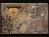 HAWKMOON THE MAD GODS AMULET #1 COVER D MAP WRAPAROUND CARDSTOCK VARIANT