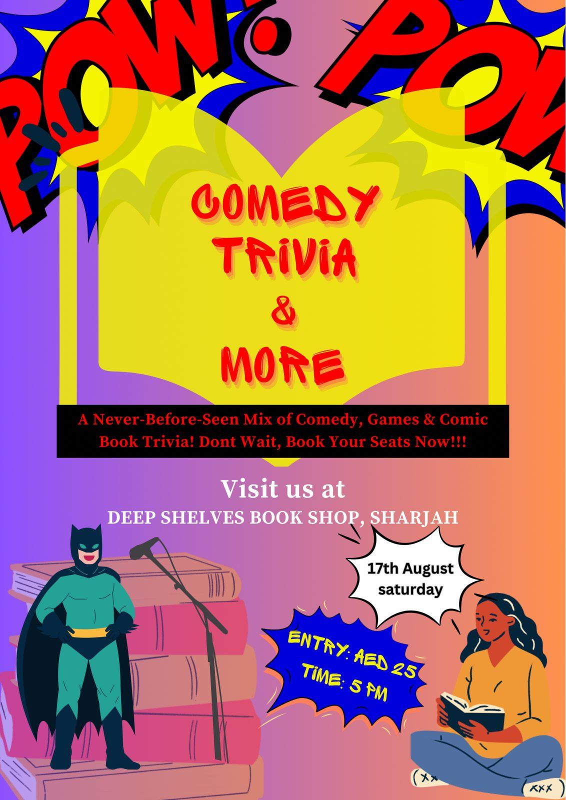 Comedy and Trivia Afternoon! (Choose 