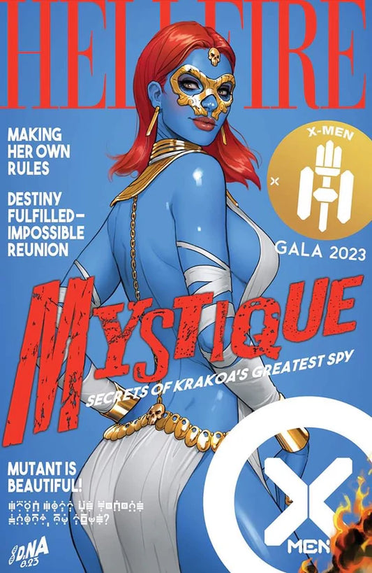 The 616 Comics X-MEN #27 NAKAYAMA MYSTIQUE Hellfire Gala Trade Dress Variant