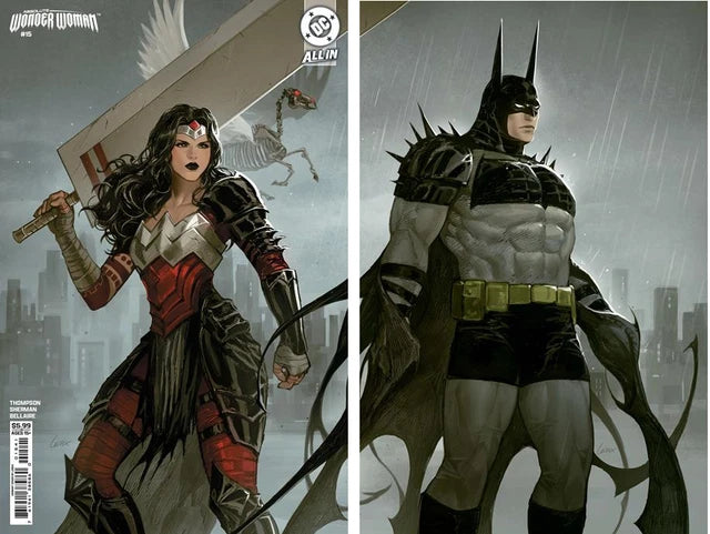 Absolute Wonder Woman #15 & Absolute Batman #16 Cover C Lesley 'Leirix' Li Connecting Variant