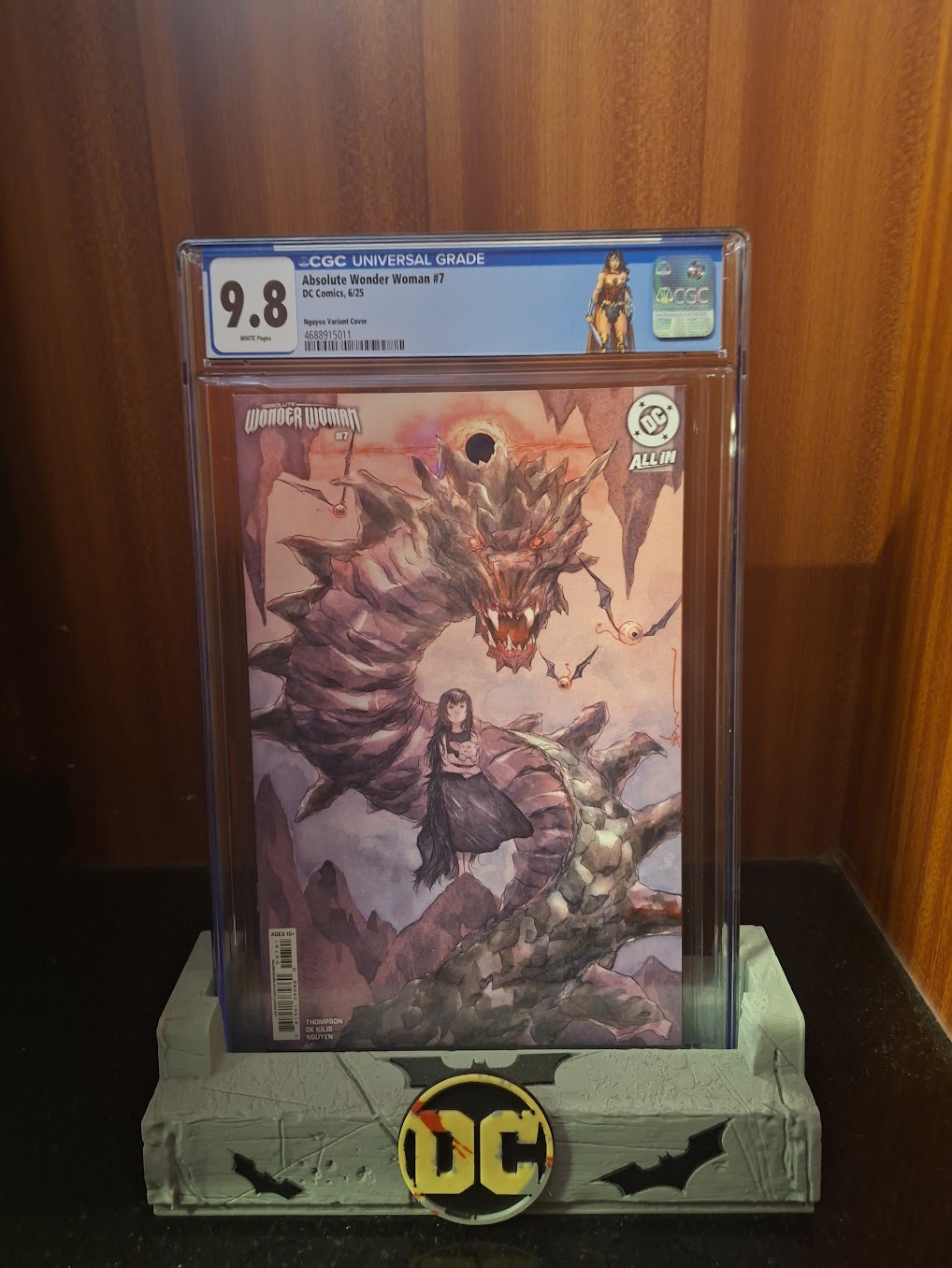 Absolute Wonder Woman #7 Cover D 1:25 Dustin Nguyen Variant CGC 9.8
