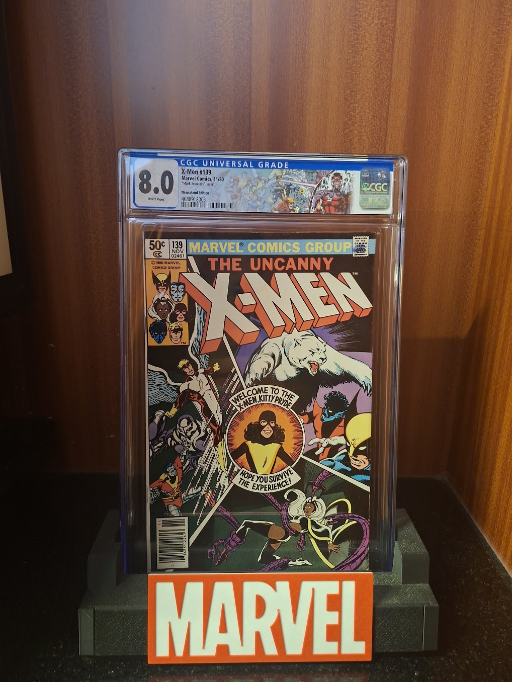 Uncanny X-Men #139 CGC 8.0 CUSTOM LABEL