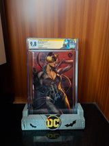 Absolute Batman #13 9.8 CGC Artgerm Signed 1st Printing Custom Label