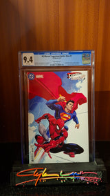 Superman Spider-Man 1 CGC 9.4 crain Variant