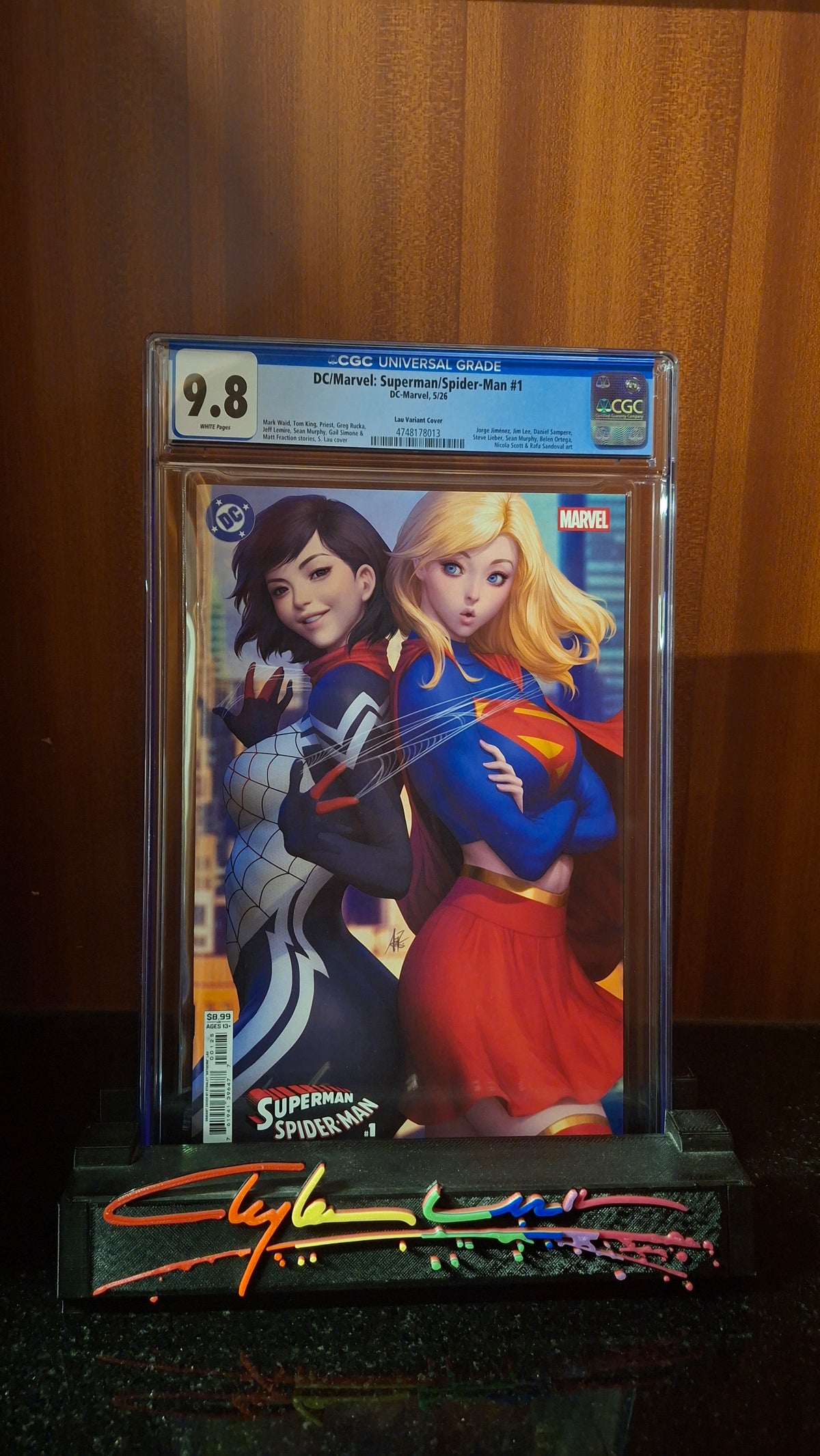 DC Marvel Superman Spider-Man CGC 9.8