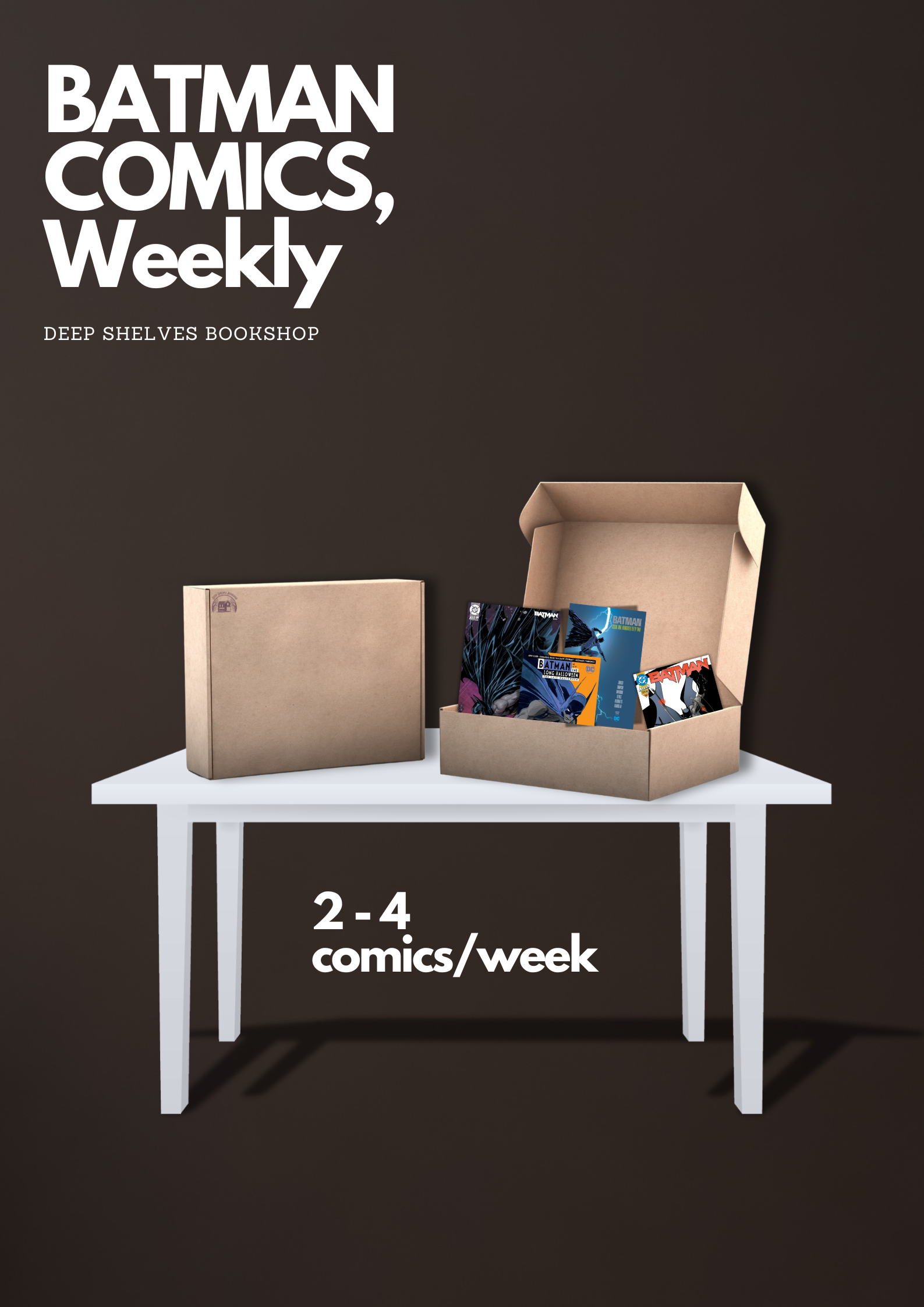 Batman Monthly Subscription – مكتبة الرفوف العميقة Deep Shelves Bookshop