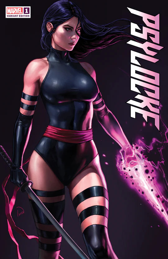 The 616 Comics PSYLOCKE #1 IVAN TALAVERA 616 Trade Dress