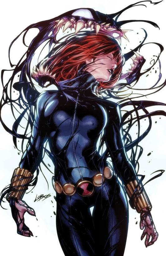 VENOM 27 LOBOS VENOMIZED BLACK WIDOW Virgin Variant LTD 1000