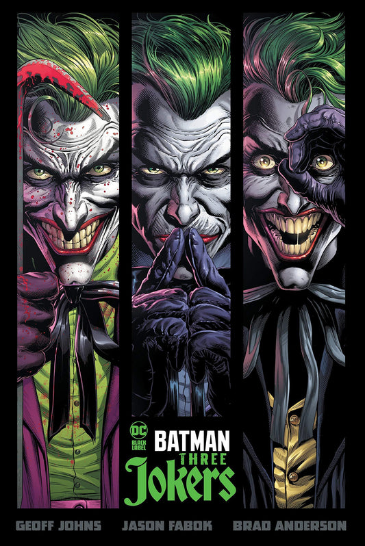 BATMAN THREE JOKER (hardcover)