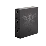 Fortress 3 Card Drawers - Black - Dragon Shield Accessories (DSA) Vertical