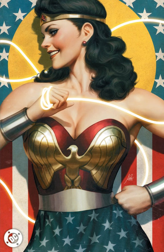 New History of the DC Universe #1 Cover F Stanley 'Artgerm' Lau Foil Virgin Variant