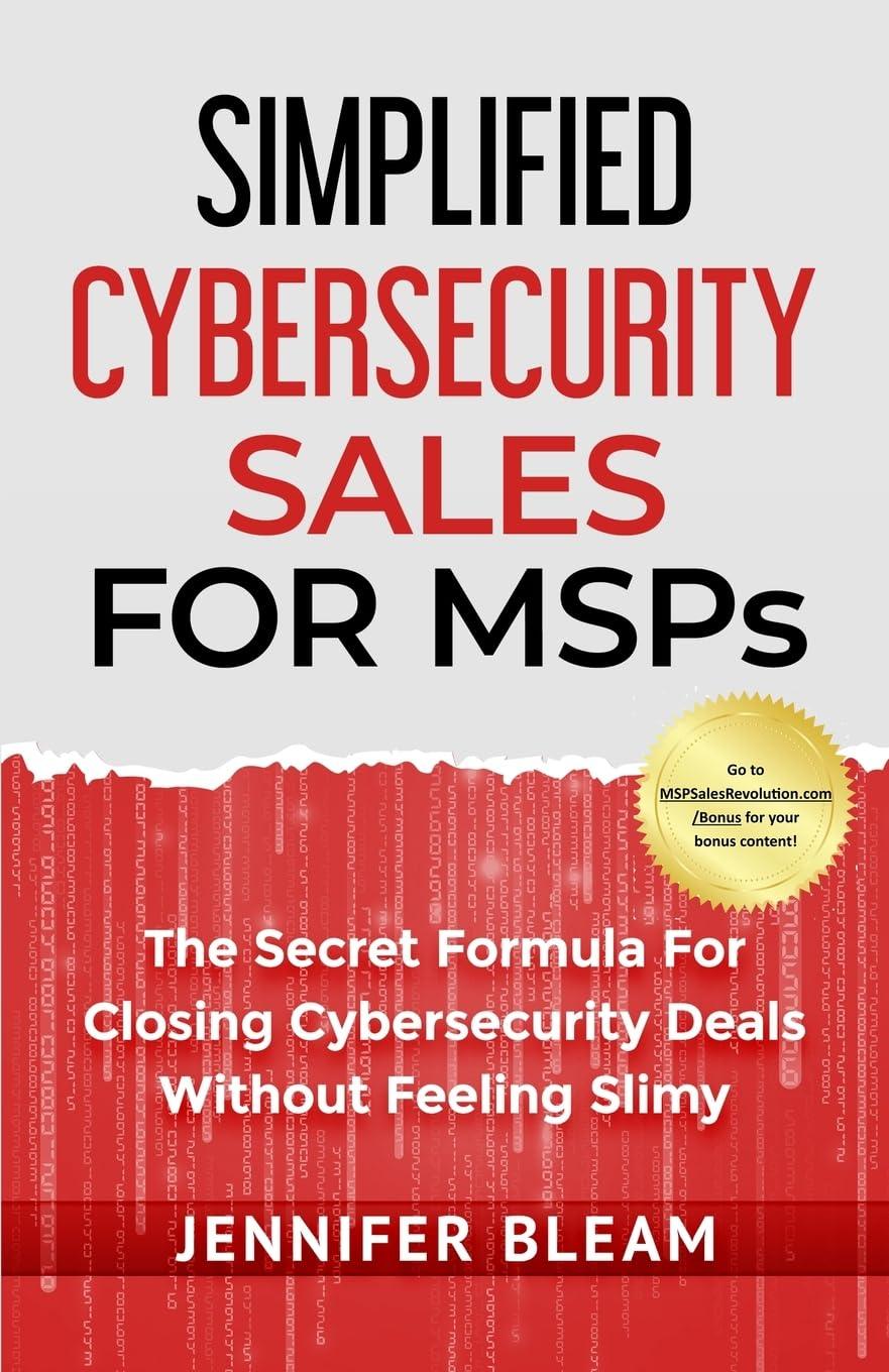 Simplified Cybersecurity Sales For MSPs