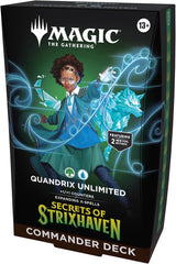 Magic: The Gathering Secrets of Strixhaven Commander Deck - Quandrix Unlimited (MTG SOS)