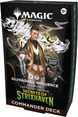 Magic: The Gathering Secrets of Strixhaven Commander Deck - Silverquill Influence (MTG SOS